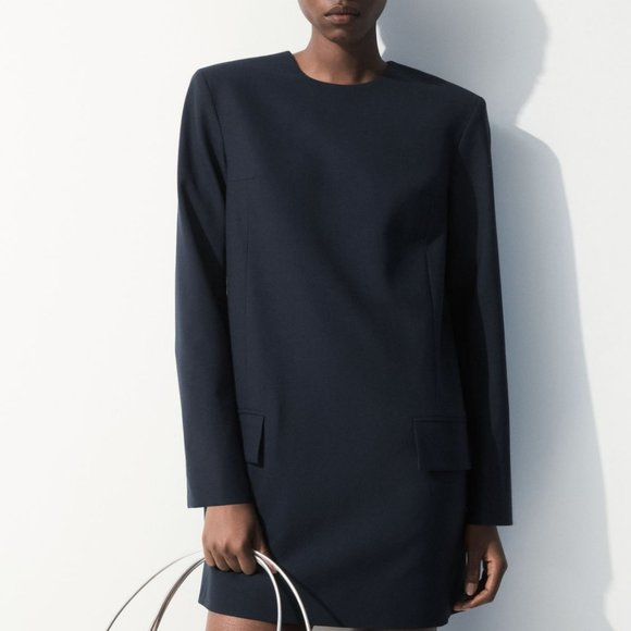 COS The Tailored Mini Dress- Size 4- NWT- Retail $250 - Picture 1 of 5